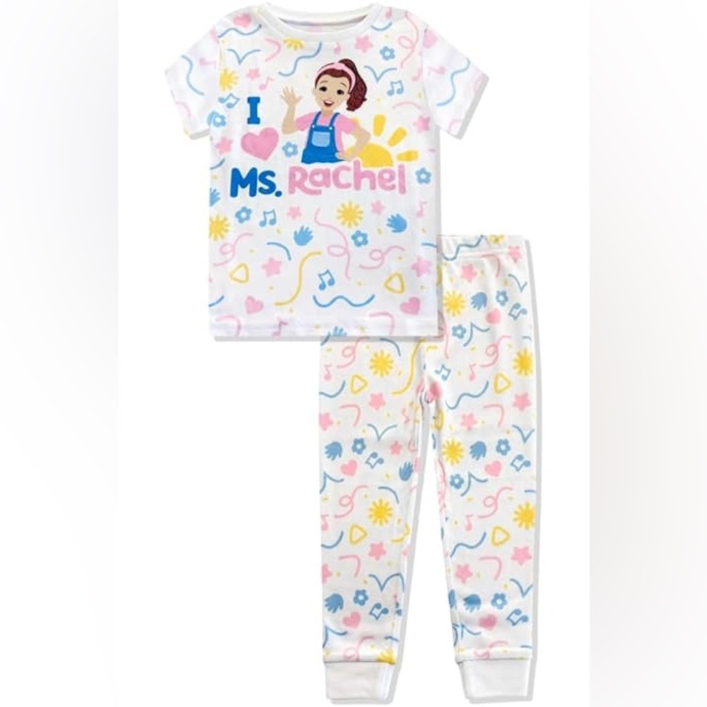 Ms. Rachel Soft and Cozy Pajama Set